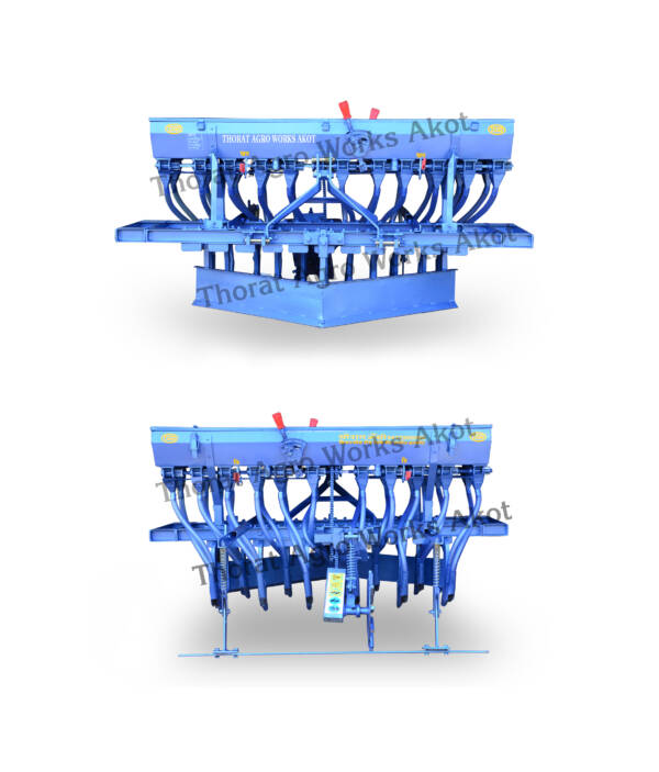 11 Tyne Seed Cum Fertilizer Drill Double Gear Model