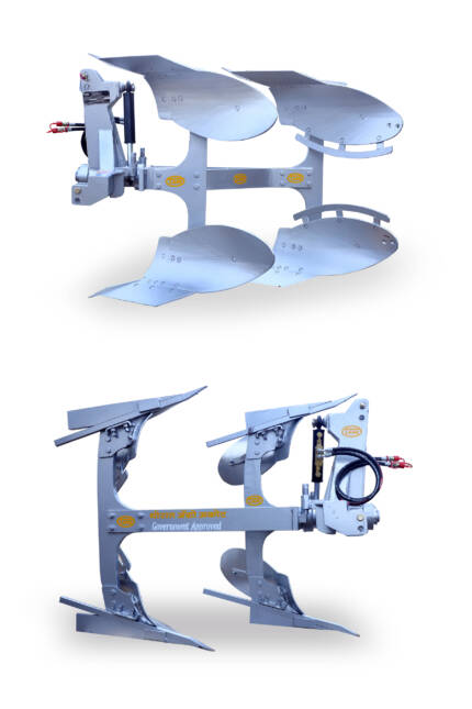 2 Bottom Hydraulic Reversible M.B. Plough