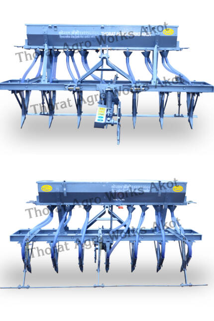 7 Tyne Seed Cum Fertilizer Drill Double Vayasar Model