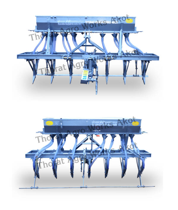 7 Tyne Seed Cum Fertilizer Drill Double Vayasar Model